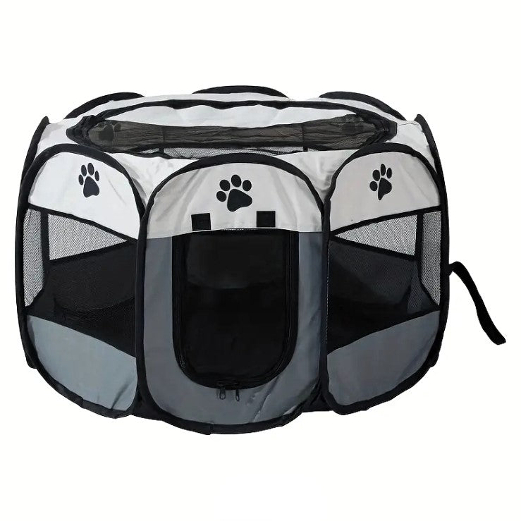Foldable Octagon Pet Playpen Tent