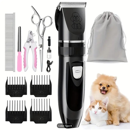 Low-noise rechargeable clippers.