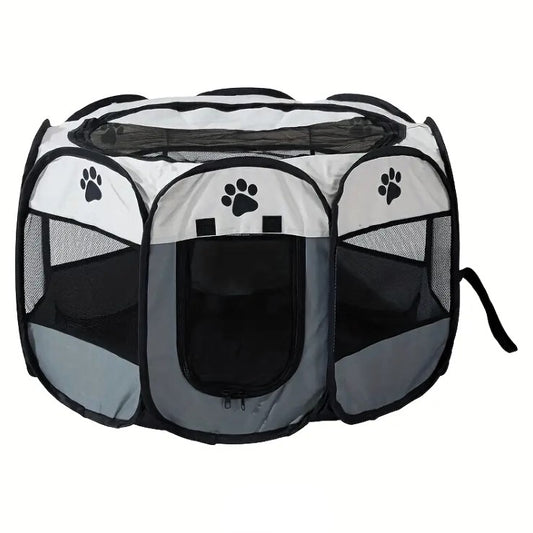 Foldable Octagon Pet Playpen Tent